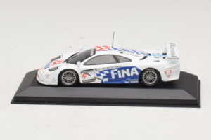 McLaren F1 GTR #9 Fina P. Kox / R. Ravaglia / A. Montermini 24 Hours of Le Mans 1997 Minichamps 1:43 MCLAREN002 Métal