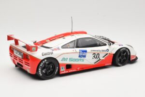 McLaren F1 GTR GT1 #30 West Competition J. Nielsen 1996 UT Models 1:18 39624 Métal — image 3 sur 8