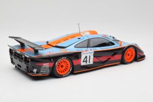 McLaren F1 GTR Gulf #41 P. Gounon / S. Oloffson 24 Hours of Le Mans 1997 Minichamps 1:18 530133741 Métal — image 3 sur 8