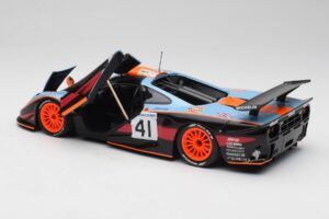 McLaren F1 GTR Gulf #41 P. Gounon / S. Oloffson 24 Hours of Le Mans 1997 Minichamps 1:18 530133741 Métal — image 5 sur 8
