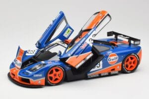 McLaren F1 GTR Gulf Racing #33 S. Bellm / A. Weaver / J. Lehto 24 Hours of Le Mans 1996 Minichamps 1:18 530133633 Métal — image 2 sur 8