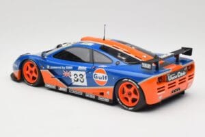 McLaren F1 GTR Gulf Racing #33 S. Bellm / A. Weaver / J. Lehto 24 Hours of Le Mans 1996 Minichamps 1:18 530133633 Métal — image 7 sur 8