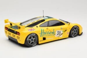 McLaren F1 GTR Harrods Mach One Racing #51 A. Wallace / D. Bell / J. Bell 24 Hours of Le Mans 1995 Minichamps 1:18 530133551  — image 3 sur 8