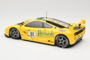 McLaren F1 GTR Harrods Mach One Racing #51 A. Wallace / D. Bell / J. Bell 24 Hours of Le Mans 1995 Minichamps 1:18 530133551  — image 7 sur 8