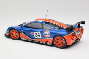 McLaren F1 GTR #34 Gulf Racing 1996 UT Models 1:18 39621 Métal — image 7 sur 8