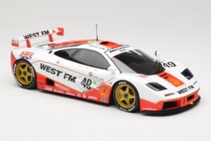 McLaren F1 GTR West Competition #49 J. Nielsen / J. Mass / T. Bscher 24 Hours of Le Mans 1995 Minichamps 1:18 530133549 Métal — image 6 sur 8