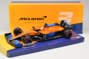 McLaren MCL35M Mercedes #3 D. Ricciardo McLaren F1 Team Bahrain Grand Prix 2021 Minichamps 1:18 533211803 Résine — image 7 sur 7