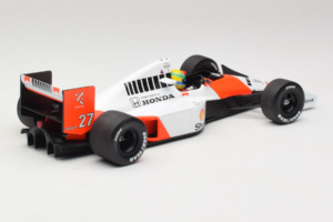 McLaren MP4/5B Honda #27 A. Senna Marlboro McLaren F1 World Champion 1990 Minichamps 1:18 540901827 Métal — image 2 sur 7