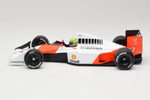 McLaren MP4/5B Honda #27 A. Senna Marlboro McLaren F1 World Champion 1990 Minichamps 1:18 540901827 Métal — image 3 sur 7