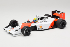 McLaren MP4/5B Honda #27 A. Senna Marlboro McLaren F1 World Champion 1990 Minichamps 1:18 540901827 Métal