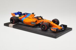 McLaren MCL33 Renault #14 F. Alonso Last F1 Race Abu Dhabi GP 2018 Minichamps 1:18 537183914 Métal — image 4 sur 6