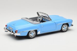Mercedes 190 SL W121 Bleu Clair Norev 1:18 183400 Métal — image 3 sur 8
