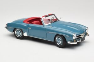 Mercedes 190 SL W121 Bleu Minichamps 1:18 103037033 Métal — image 6 sur 8