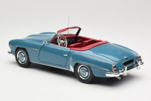 Mercedes 190 SL W121 Bleu Minichamps 1:18 103037033 Métal — image 7 sur 8