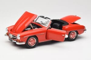 Mercedes 190 SL W121 Guards Red Minichamps 1:18 100037032 Métal — image 2 sur 8