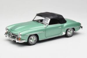 Mercedes 190 SL W121 Vert Clair Métallisé Norev 1:18 183401 Métal — image 3 sur 9