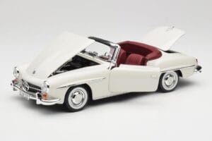 Mercedes 190 SL W121 Gris Clair Norev 1:18 B66040710 Métal — image 2 sur 10