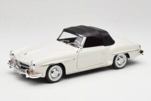 Mercedes 190 SL W121 Gris Clair Norev 1:18 B66040710 Métal — image 3 sur 10