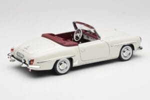 Mercedes 190 SL W121 Gris Clair Norev 1:18 B66040710 Métal — image 4 sur 10