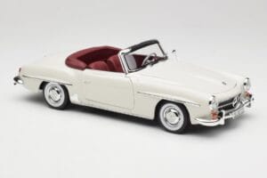 Mercedes 190 SL W121 Gris Clair Norev 1:18 B66040710 Métal — image 8 sur 10