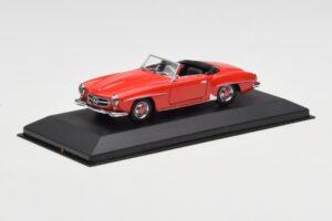 Mercedes 190 SL W121 Rouge Minichamps 1:43 940033131 Métal — image 2 sur 4