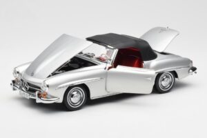 Mercedes 190 SL W121 Argent Norev 1:18 B660640604 Métal — image 2 sur 8