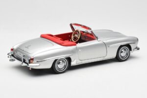 Mercedes 190 SL W121 Argent Norev 1:18 B660640604 Métal — image 3 sur 8