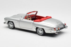 Mercedes 190 SL W121 Argent Norev 1:18 B660640604 Métal — image 7 sur 8