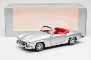 Mercedes 190 SL W121 Argent Norev 1:18 B660640604 Métal — image 8 sur 8