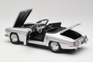 Mercedes 190 SL W121 Argent Gris Minichamps 1:18 100037031 Métal — image 5 sur 8