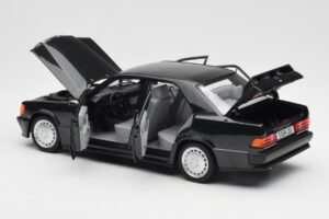 Mercedes 190E 2.3-16 W201 Noir Édition Concessionnaire Norev 1:18 B66040663 Métal — image 5 sur 8