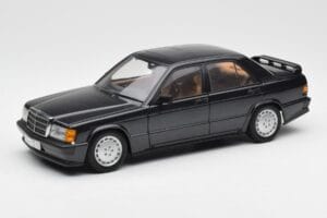 Mercedes 190E 2.3-16 W201 Bleu Noir Metallic AUTOart 1:18 76122 Métal