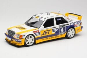 Mercedes 190E 2.5-16 EVO 1 W201 Team MS-Jet #4 R. Asch DTM 1989 Minichamps 1:18 155893604 Métal