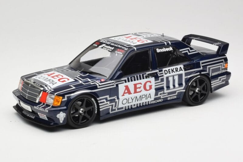Mercedes 190E 2.5-16 EVO 1 W201 Team Snobeck #11 D. Snobeck DTM 1989 Minichamps 1:18 155893611 Métal