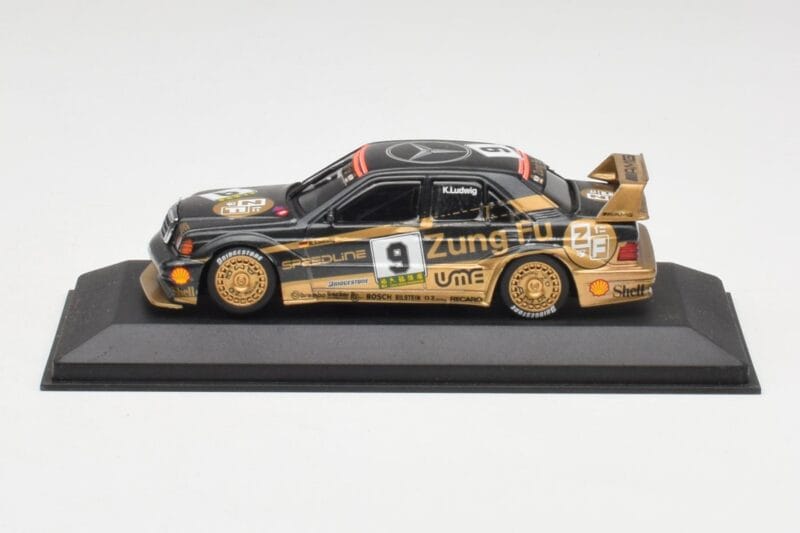 Mercedes 190E 2.5-16 Evo 2 W201 #9 K. Ludwig Zung Fu Racing Macau GP 1991 Minichamps 1:43 Mercedes 190E 2.5-16 Evo 2 W201 #9 K. Ludwig Zung Fu Racing Macau GP 1991 Minichamps 1:43 13103 Métal