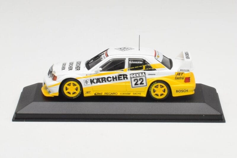 Mercedes 190E 2.5-16 Evo 2 W201 #22 MS Kärcher Schmickler DTM 1990 Minichamps 1:43 13120 Métal