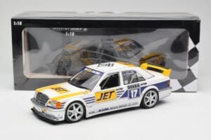 Mercedes 190E 2.5-16 EVO I W201 #17 Team MS-Jet J. van Ommen DTM 1990 Minichamps 1:18 155903617 Métal — image 6 sur 6