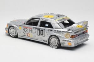 Mercedes 190E 2.5-16 EVO II W201 #10 Zung Fu B. Schneider Guia Race Macau 1992 Minichamps 1:18 155923610 Métal — image 4 sur 6