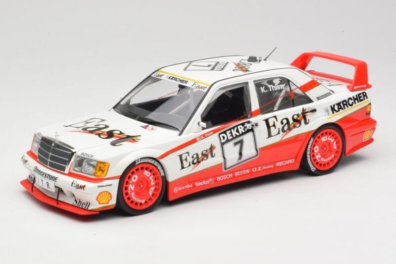Mercedes 190E 2.5-16 EVO II W201 #7 Team AMG K. Thiim DTM 1991 Minichamps 1:18 155913607 Métal