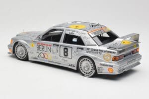 Mercedes 190E 2.5-16 EVO II W201 #8 Zung Fu E. Lohr Guia Race Macau 1992 Minichamps 1:18 155923608 Métal — image 4 sur 6