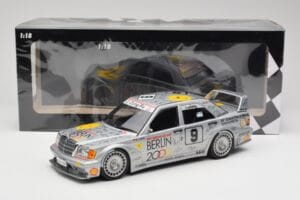 Mercedes 190E 2.5-16 EVO II W201 #9 Zung Fu K. Ludwig Guia Race Macau 1992 Minichamps 1:18 155923609 Métal — image 6 sur 6