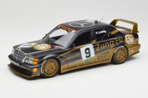 Mercedes 190E 2.5-16 EVO II W201 #9 Zung Fu K. Ludwig Guia Race Macau 1991 Minichamps 1:18 155913609 Métal
