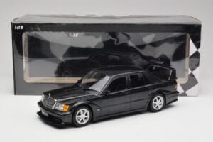 Mercedes 190E W201 2.5-16 EVO 2 Noir Metallic Minichamps 1:18 155036100 Métal — image 6 sur 6