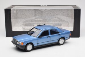 Mercedes 190E W201 Diamond Bleu Édition Concessionnaire Norev 1:18 B66040661 Métal — image 8 sur 8