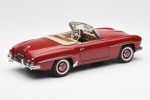 Mercedes 190SL W198 Rouge AUTOart 1:18 76116 Métal — image 3 sur 8