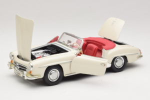 Mercedes 190SL Blanc Maisto 1:18 50274 Métal — image 2 sur 8