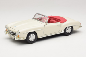 Mercedes 190SL Blanc Maisto 1:18 50274 Métal