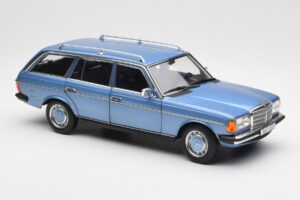 Mercedes 200 S123 T-Model Diamond Bleu Édition Concessionnaire Norev 1:18 B66040671 Métal — image 6 sur 8