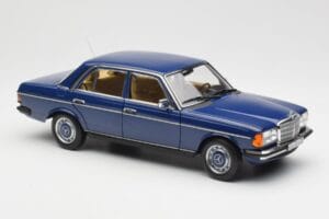 Mercedes 200 W123 Surf Bleu Norev 1:18 183710 Métal — image 6 sur 8