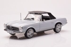 Mercedes 230 SL W113 Pagoda Gris Norev 1:18 183990 Métal — image 3 sur 8